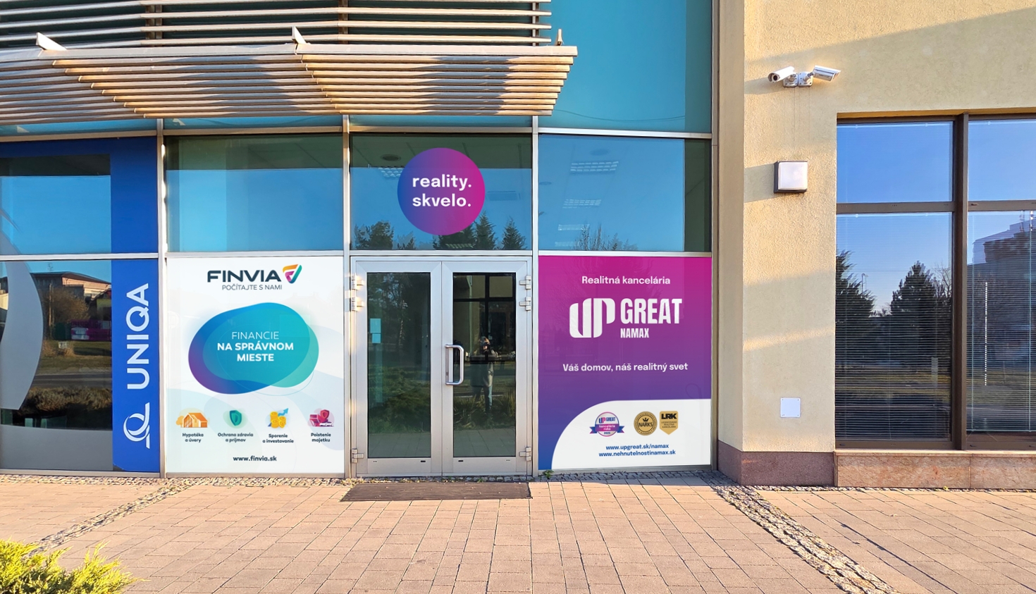 Sídlo RK UPgreat NAMAX, J. Hašku 2579/18, Nové Mesto nad Váhom